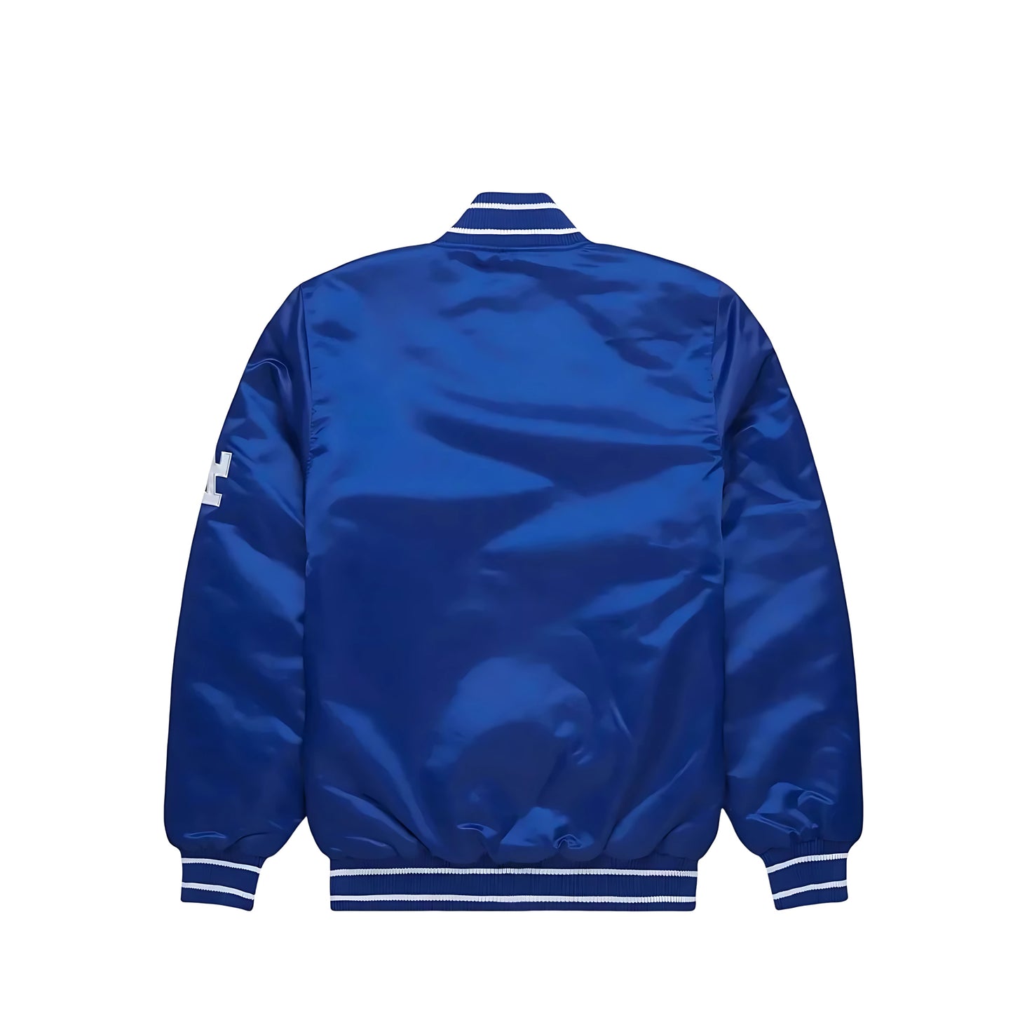 MLB Los Angeles Dodgers Royal Blue Satin Bomber Jacket for Men & Women