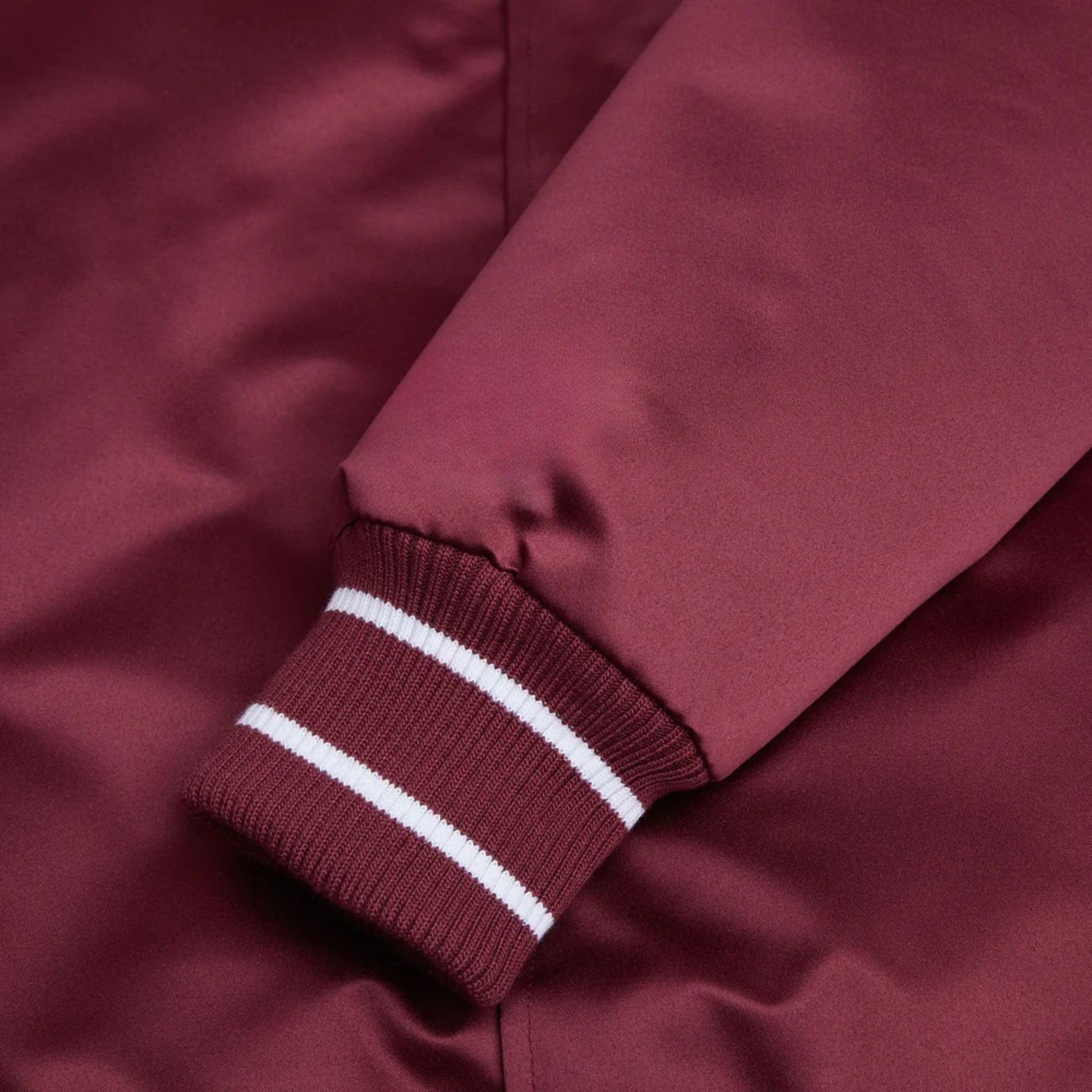 MLB Philadelphia Phillies Maroon Satin Bomber Jacket for Men & Women