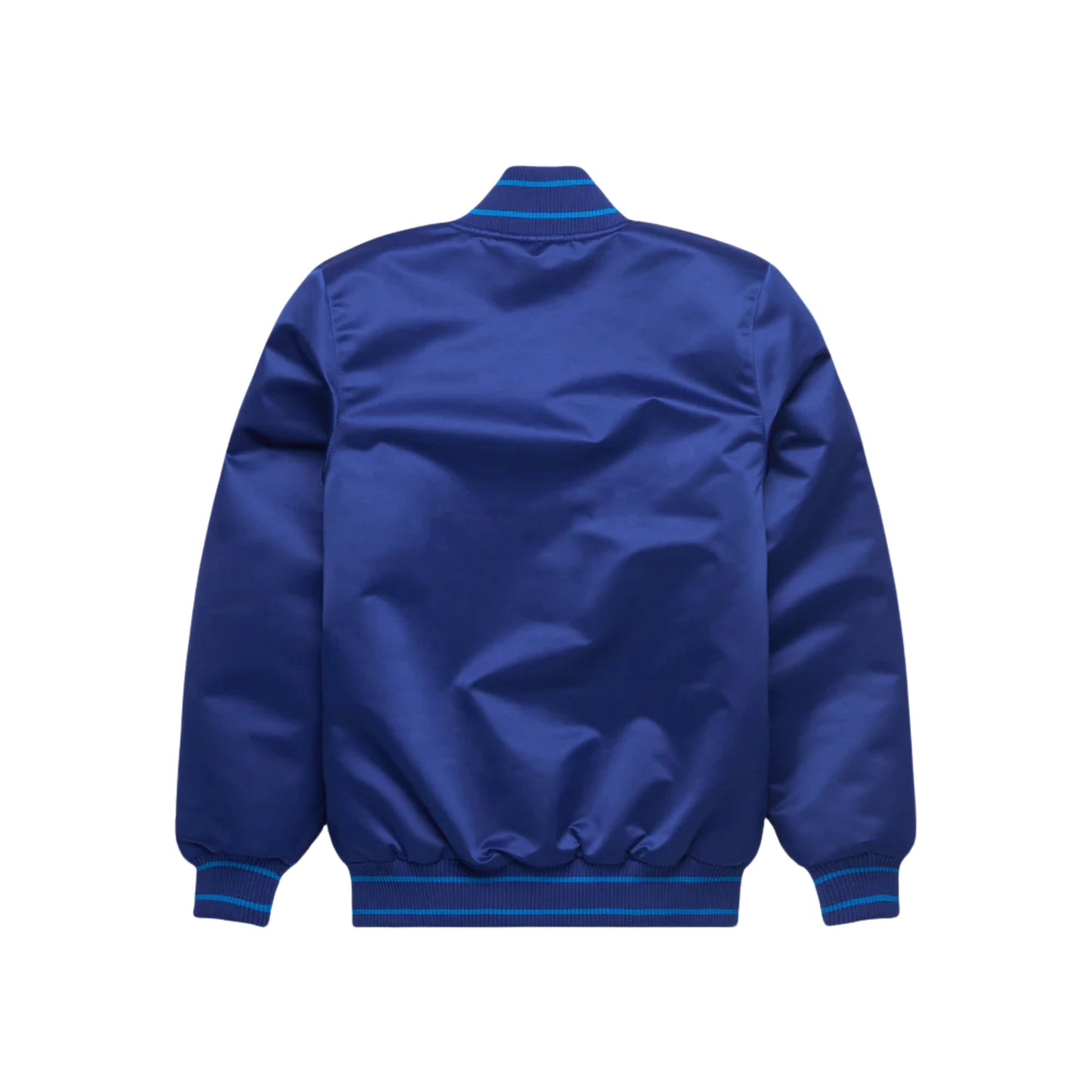 MLB Toronto Blue Jays Royal Blue Satin Bomber Jacket for Men & Women