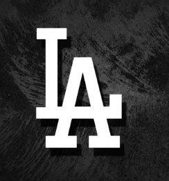 MLB Vintage Los Angeles Dodgers Black Satin Bomber Jacket for Men & Women