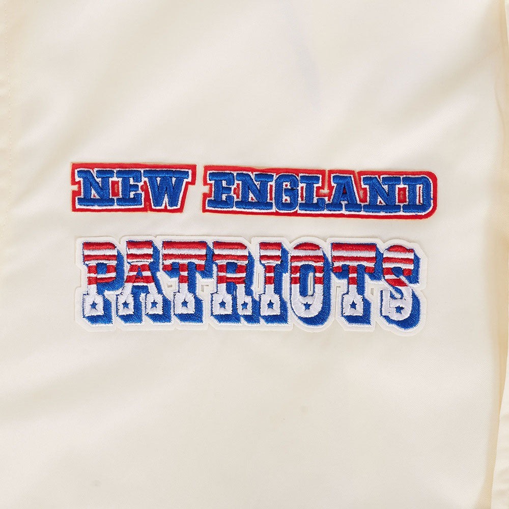 The New England Patriots logo with white background