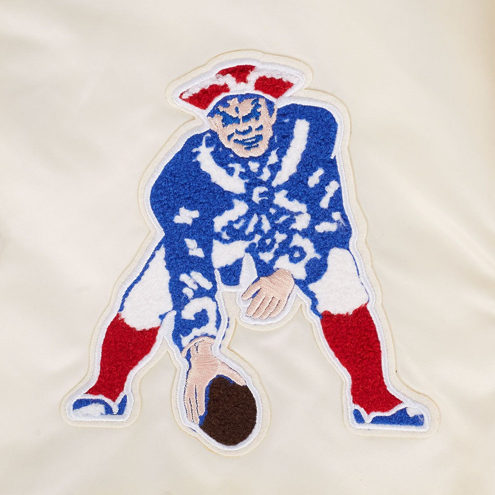 The New England Patriots team logo with white background
